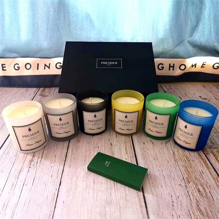 2. Smokeless natural soy candles with 6 types of fragrances
