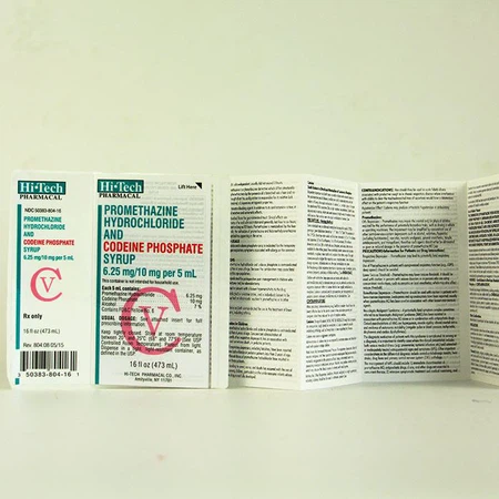 Product Labels With Booklet