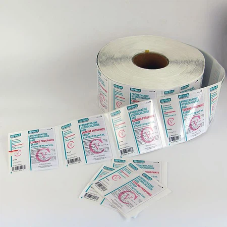 Product Labels With Booklet